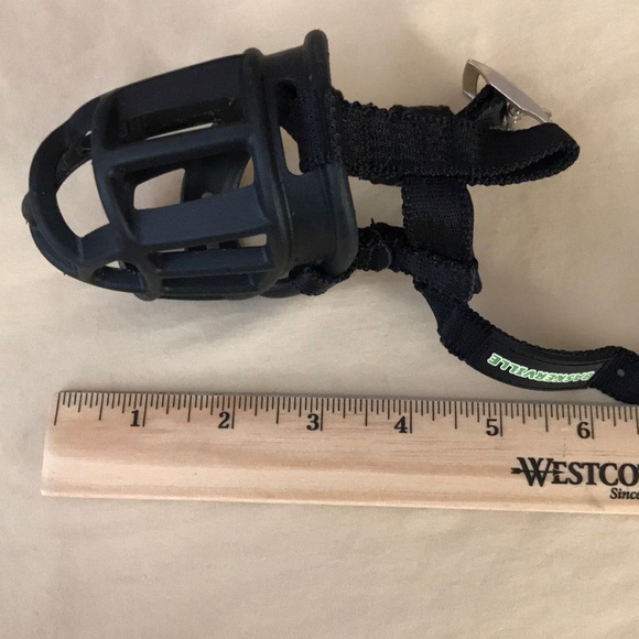 Baskerville dog Muzzle Black plastic & fabric box - Picture 8 of 11